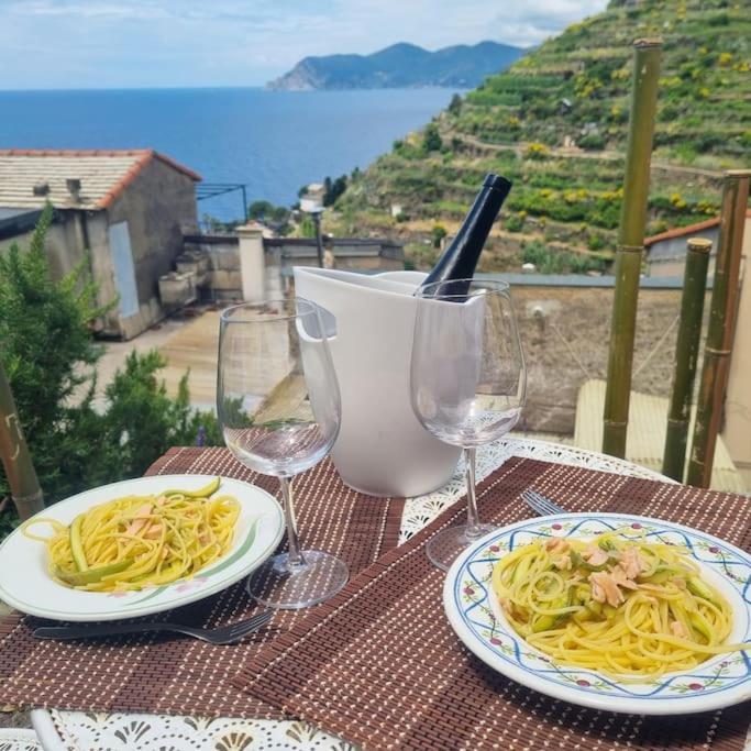 Ferienwohnung Sunset Manarola Exterior foto