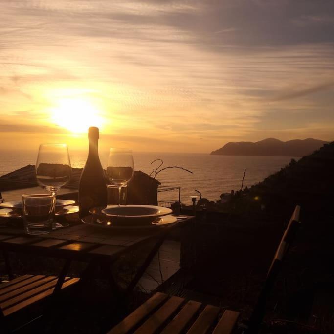 Ferienwohnung Sunset Manarola Exterior foto